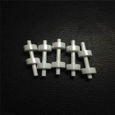 CNC μηχανών λεπτή επεξεργασίας 400C Zirconia κεραμική κεραμική καρφίτσα Zirconia άξονων άσπρη