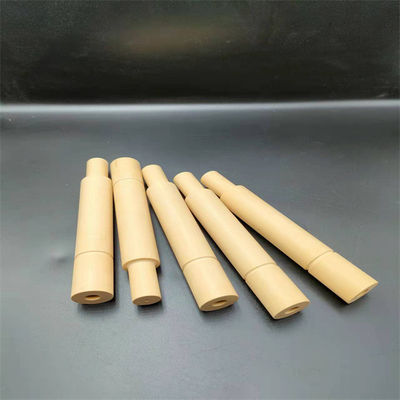 Κίτρινο υψηλής θερμοκρασίας μαγνήσιο σωλήνων Zirconia κεραμικό που σταθεροποιείται