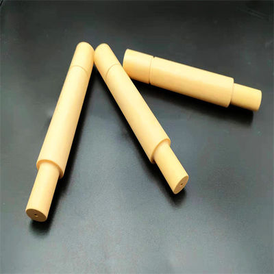 Κίτρινο υψηλής θερμοκρασίας μαγνήσιο σωλήνων Zirconia κεραμικό που σταθεροποιείται